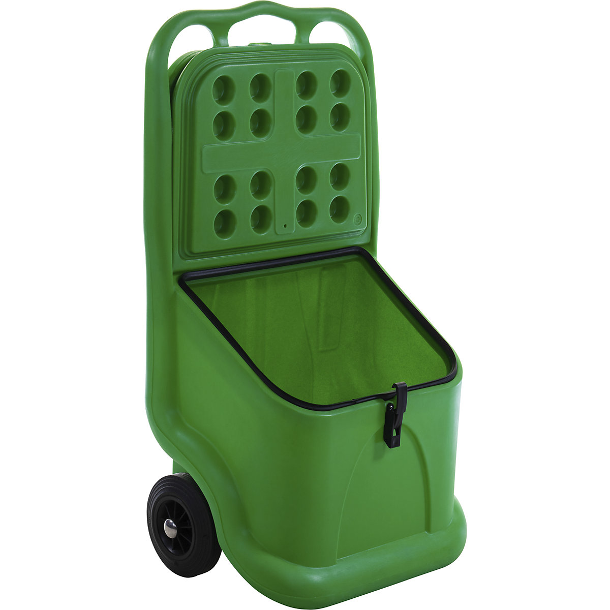 Universele wagen – eurokraft basic, ideaal voor stortgoed, inhoud 75 l, groen