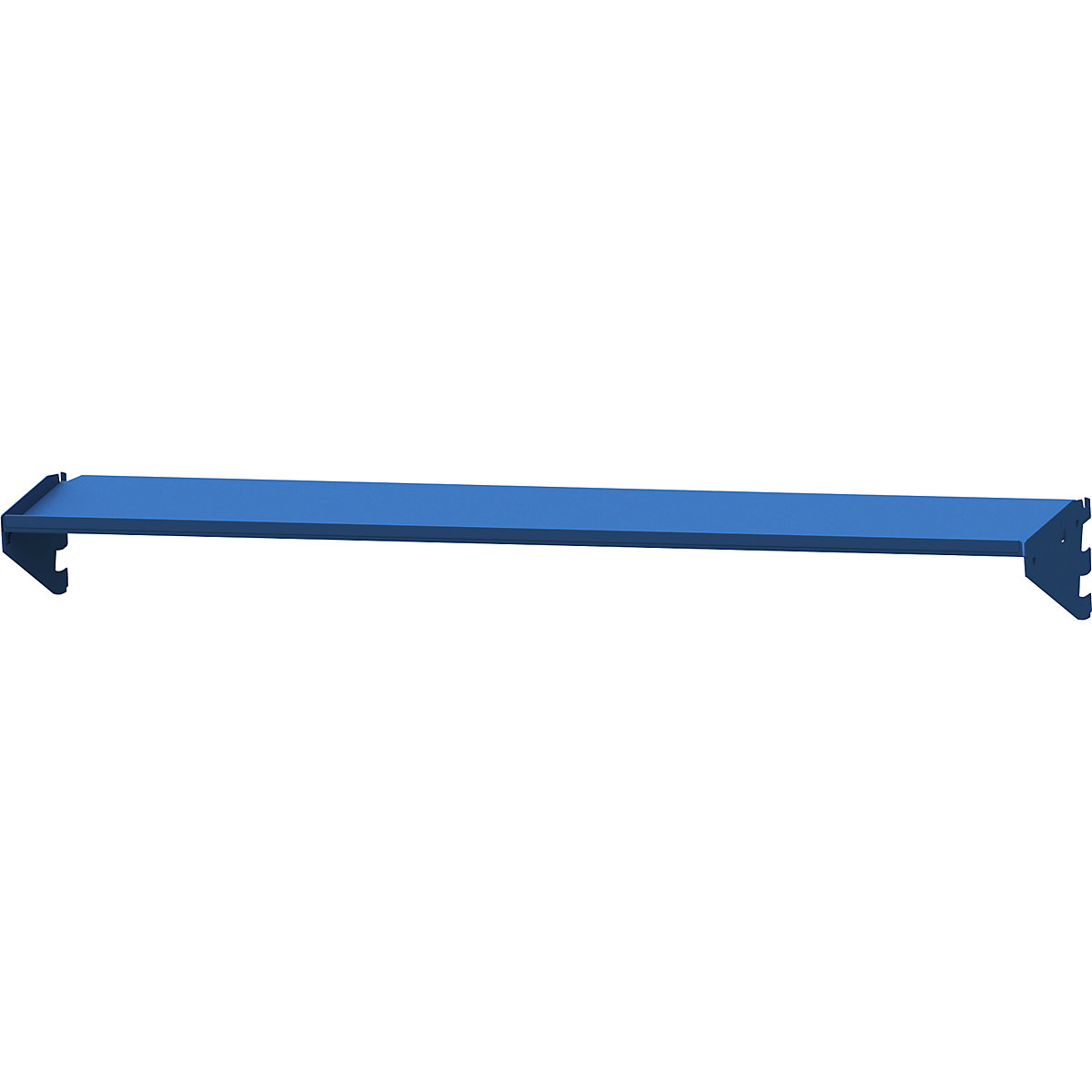 Aflegplateau – ANKE, breedte 1250 mm, diepte 250 mm, blauw-3
