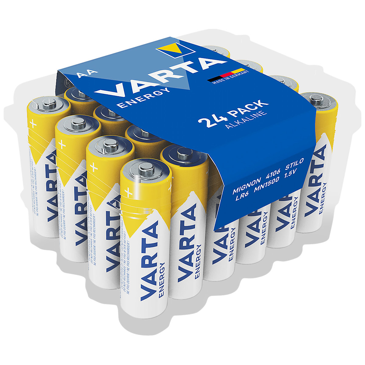 Kosciuszko blad Helder op VARTA – ENERGY-batterij: AA | VINK LISSE