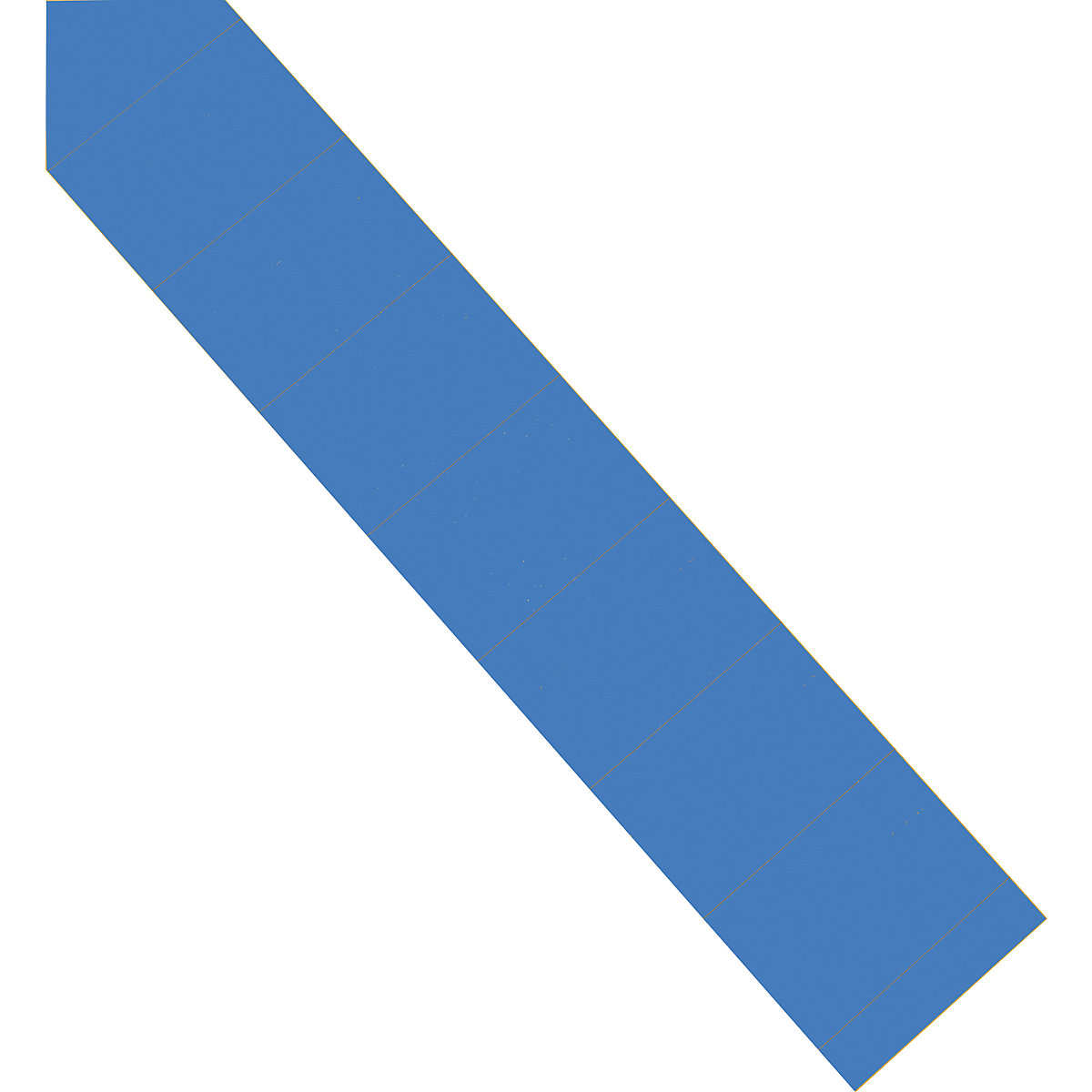 Insteekkaarten – magnetoplan, 70 mm, VE = 630 stuks, blauw-8