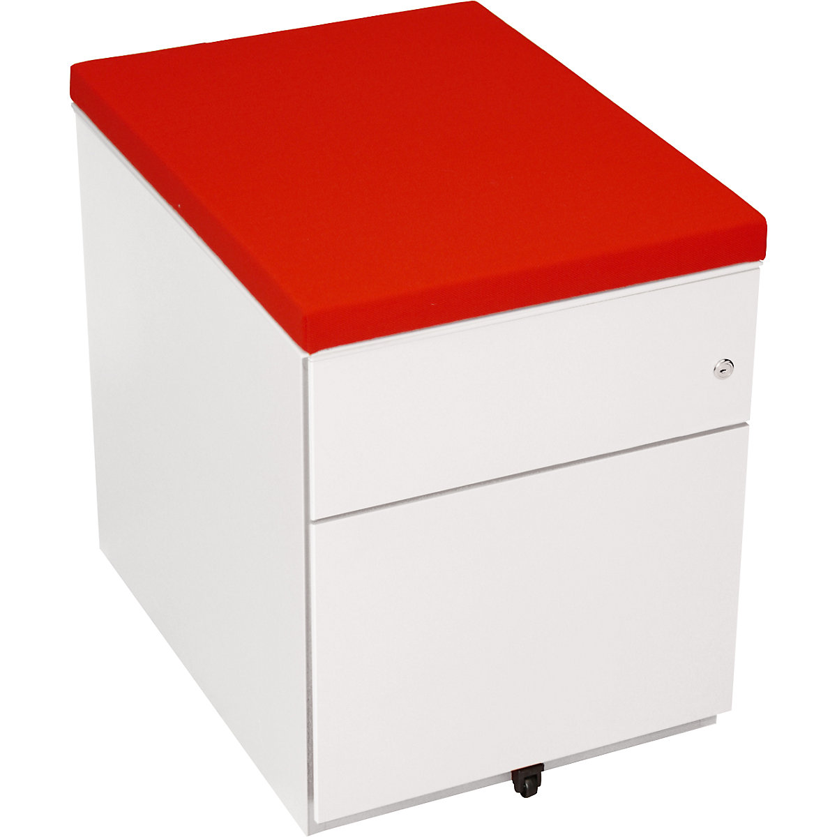 Zitkussen – BISLEY, b x d = 422 x 567 mm, rood-2