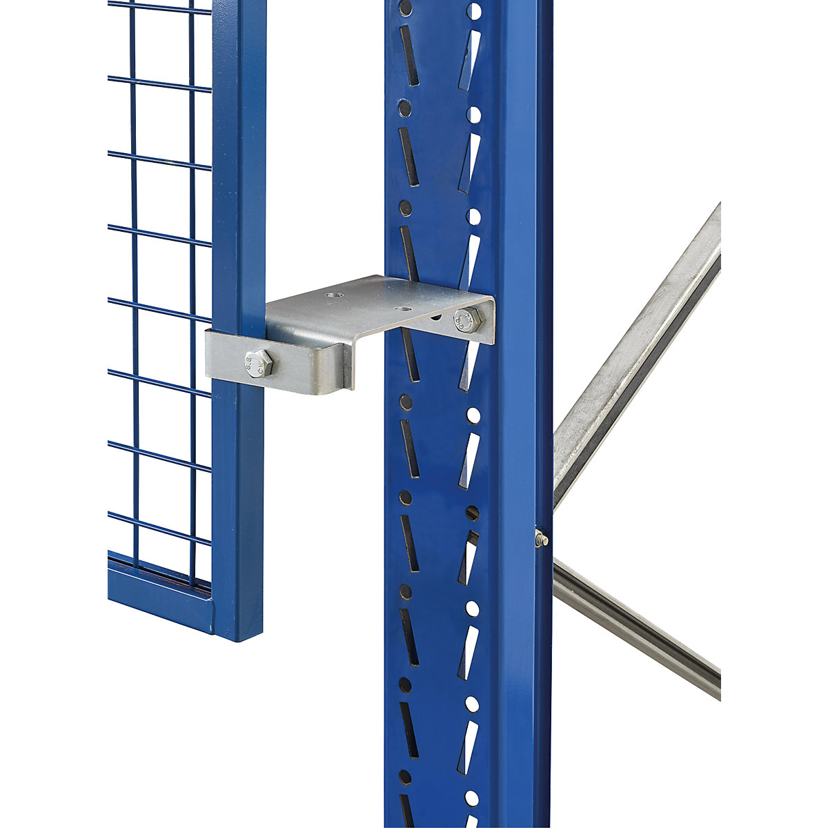 Gaasachterwand, blue – eurokraft pro (Productafbeelding 2)-1