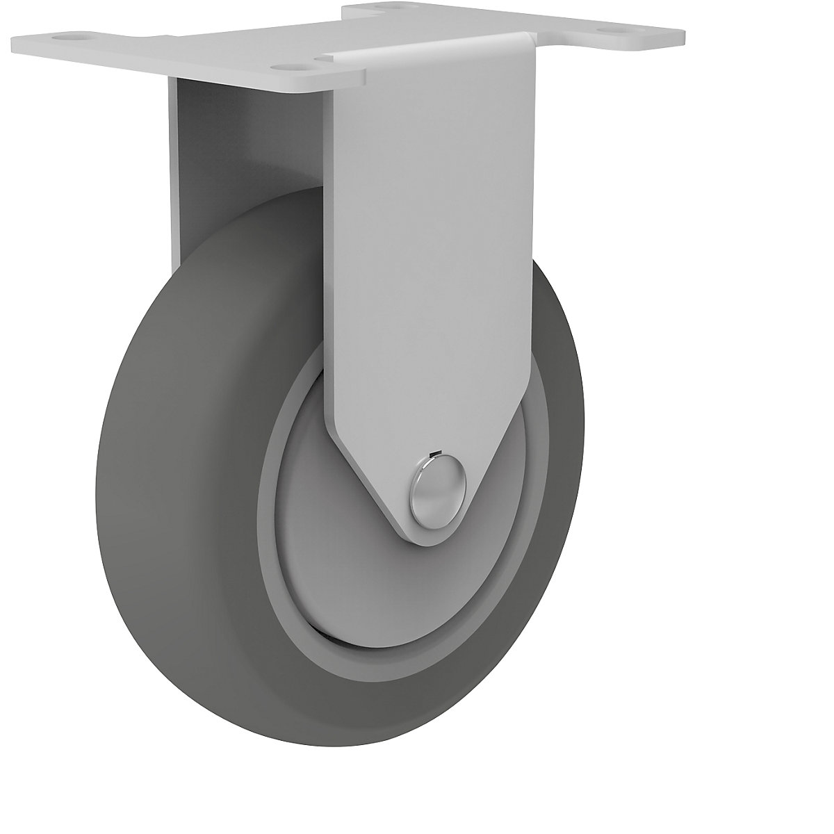 Wiel voor aluminium platformwagen