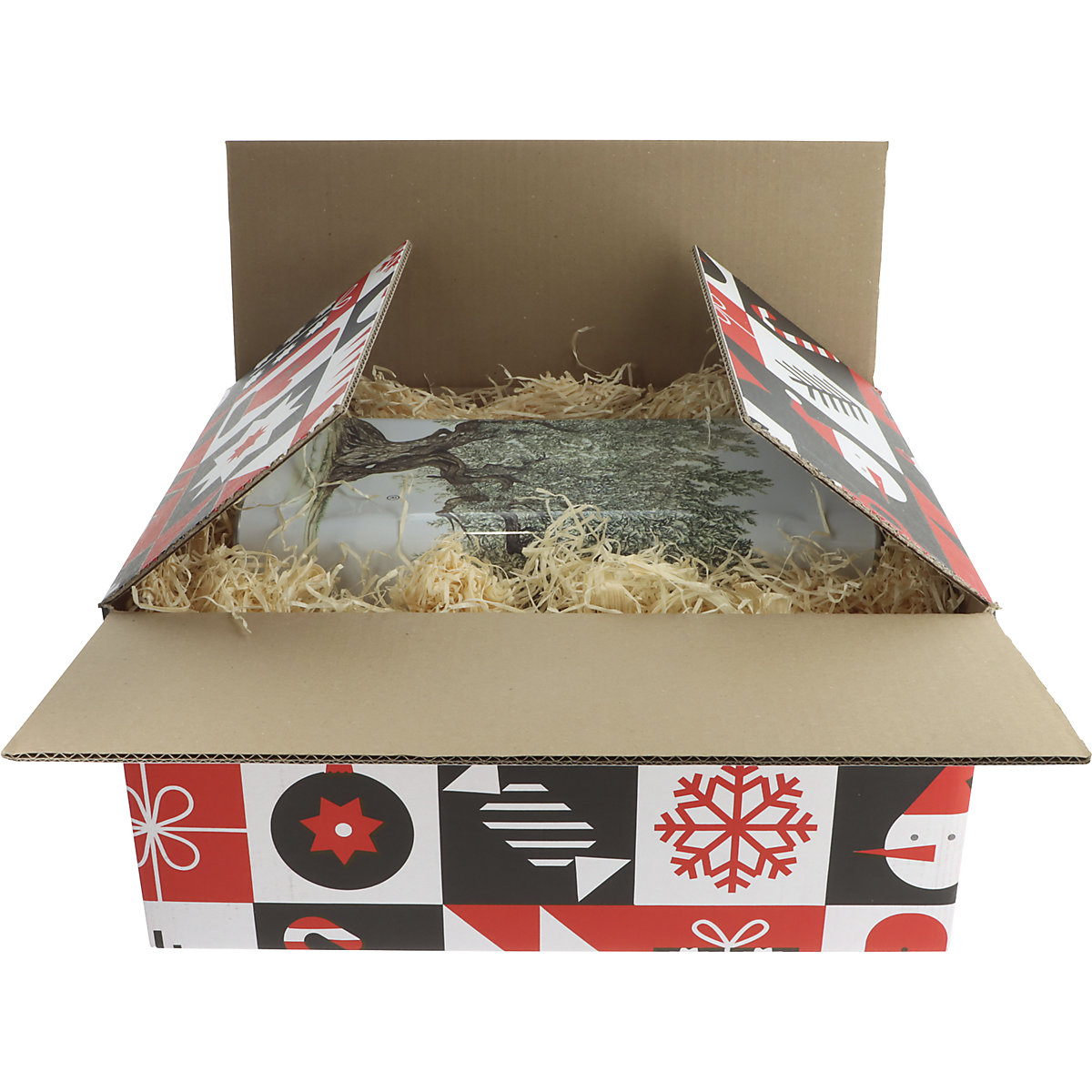 Geschenkbox Christmas Pattern (Produktabbildung 3)-2