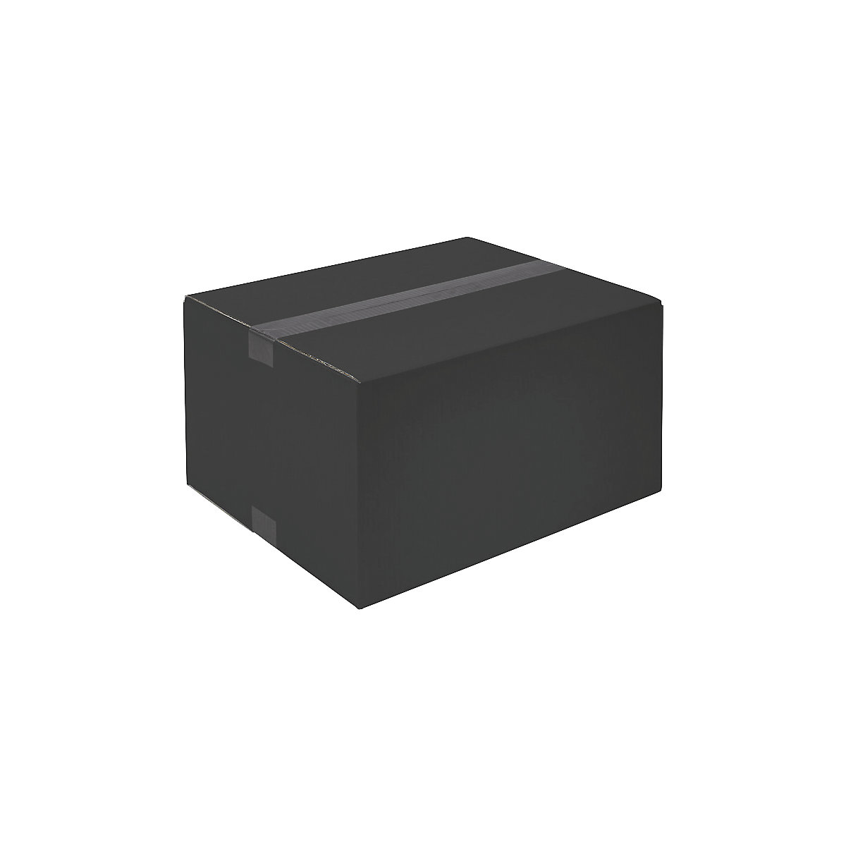 Versandkarton, schwarz, Innenmaße 450 x 350 x 230 mm, ab 100 Stk-2