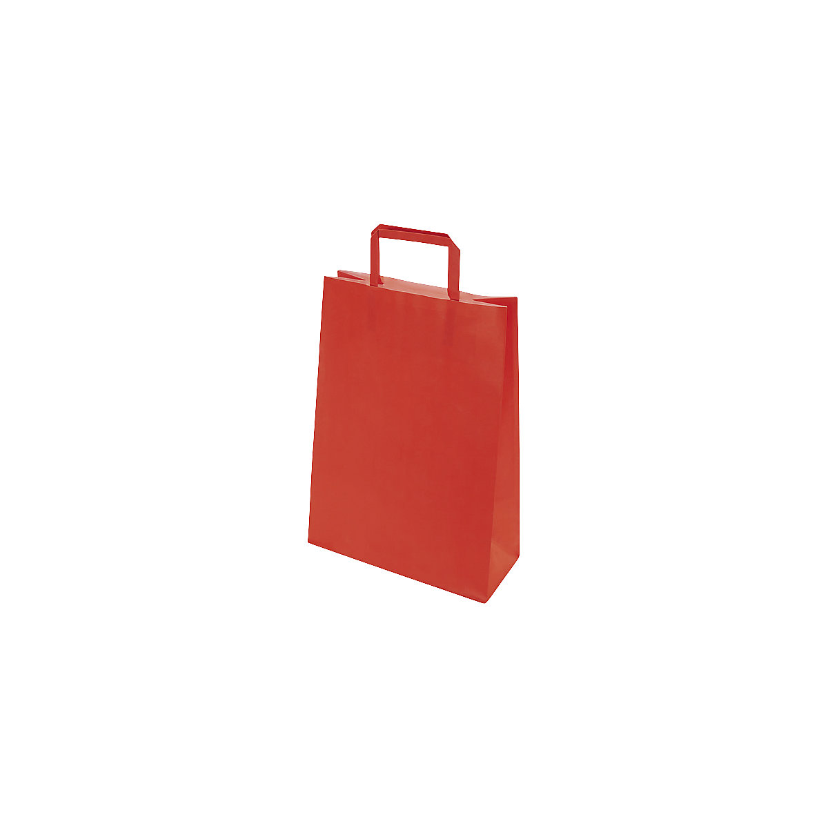 Papiertragetasche BASIC, Außen-LxB 320 x 100 mm, VE 250 Stk, rot, 100 g/m², ab 10 VE