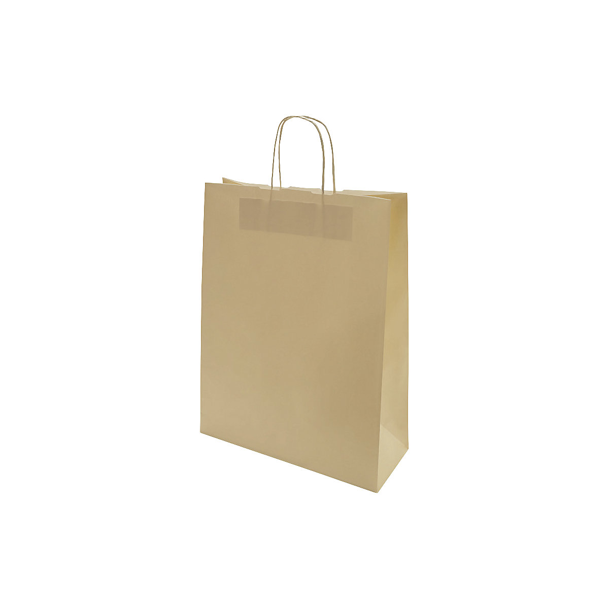 Papiertragetasche FRESH ratioform, sand, LxBxH 320 x 130 x 425 mm, 100 g/m², VE 250 Stk-1