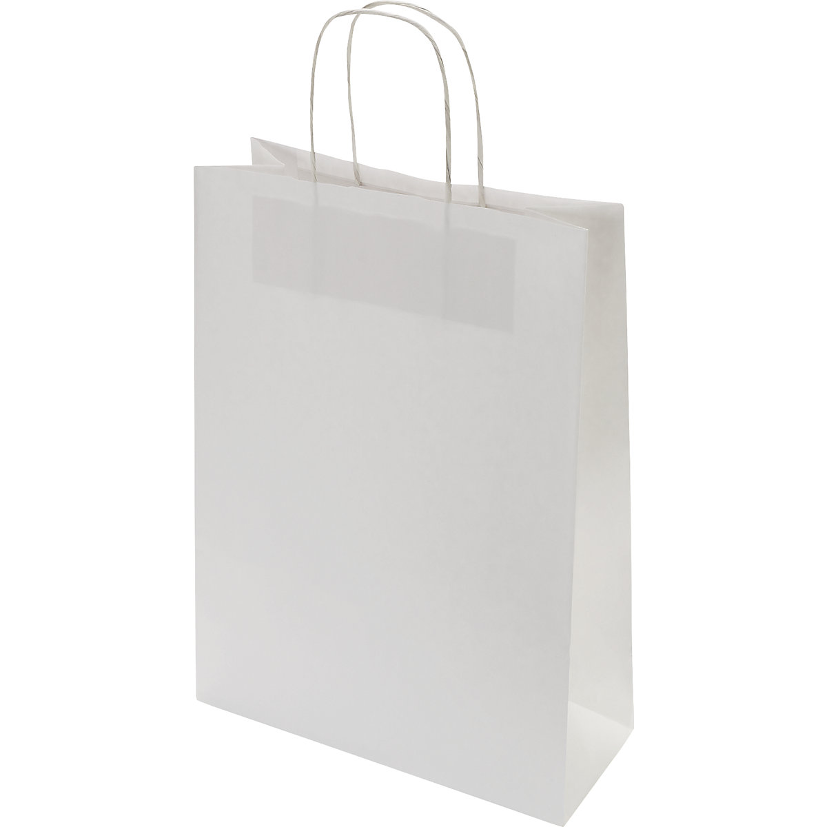 Papiertragetasche FRESH ratioform, weiß, LxBxH 320 x 230 x 100 mm, 100 g/m², VE 250 Stk-1