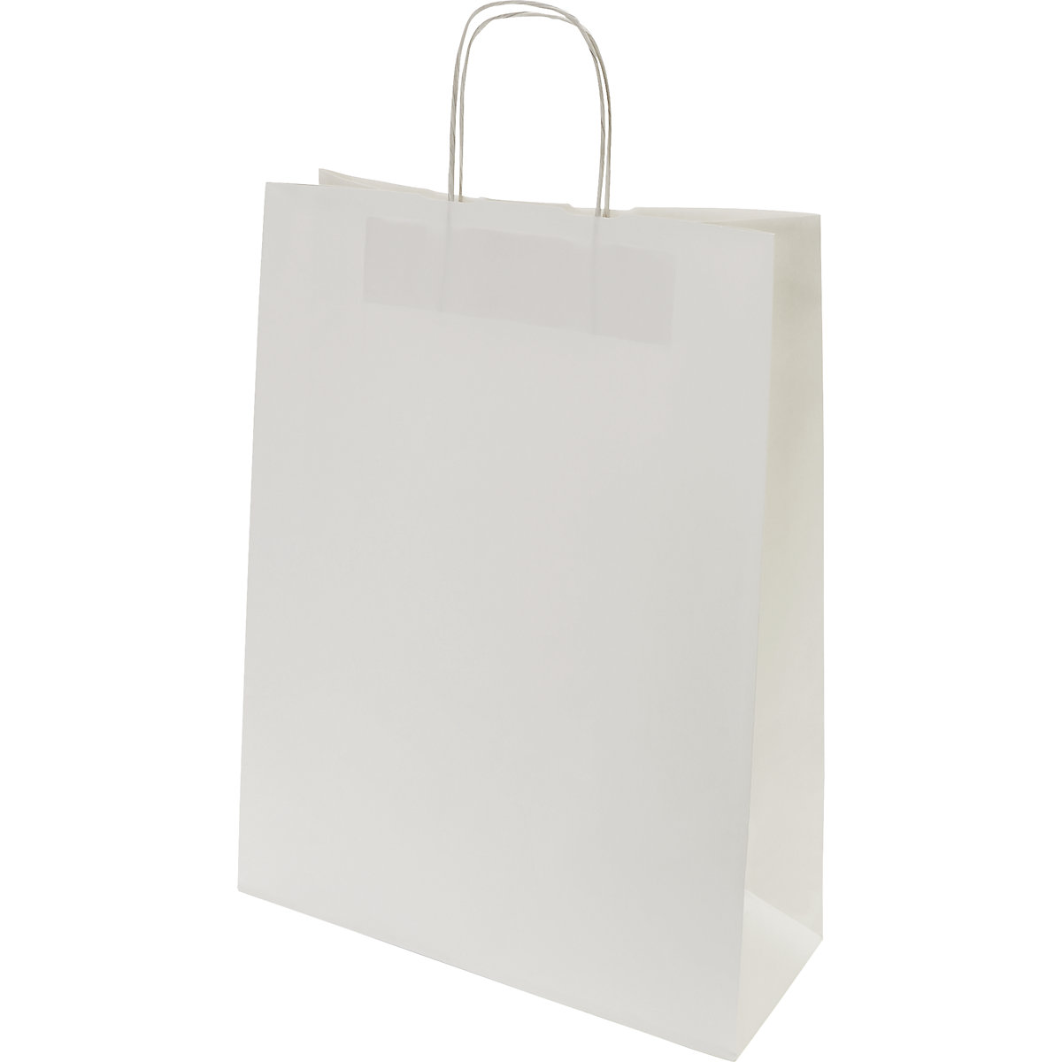 Papiertragetasche FRESH ratioform, weiß, LxBxH 425 x 320 x 130 mm, 100 g/m², VE 250 Stk-2