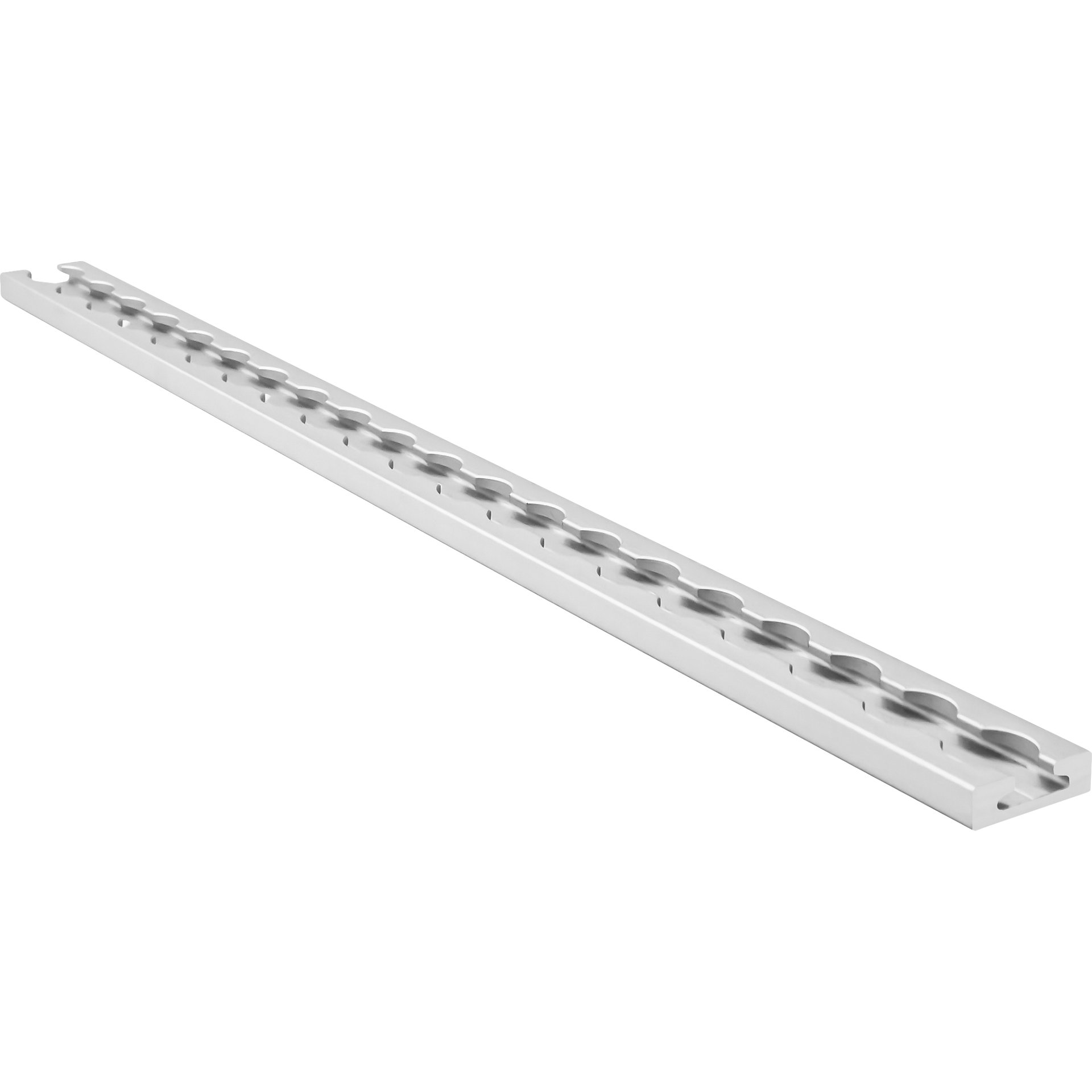 Airline rail 1034: LxWxH 1000 x 34 x 9.6 mm, pack of 2 | kaiserkraft