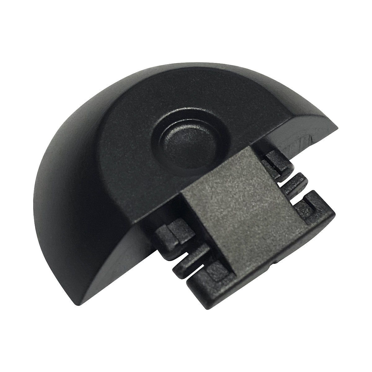 Airline rails – end cap, semicircular