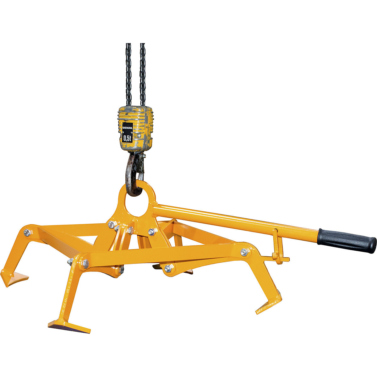 Drum gripper with 4-point clamping system - eurokraft pro