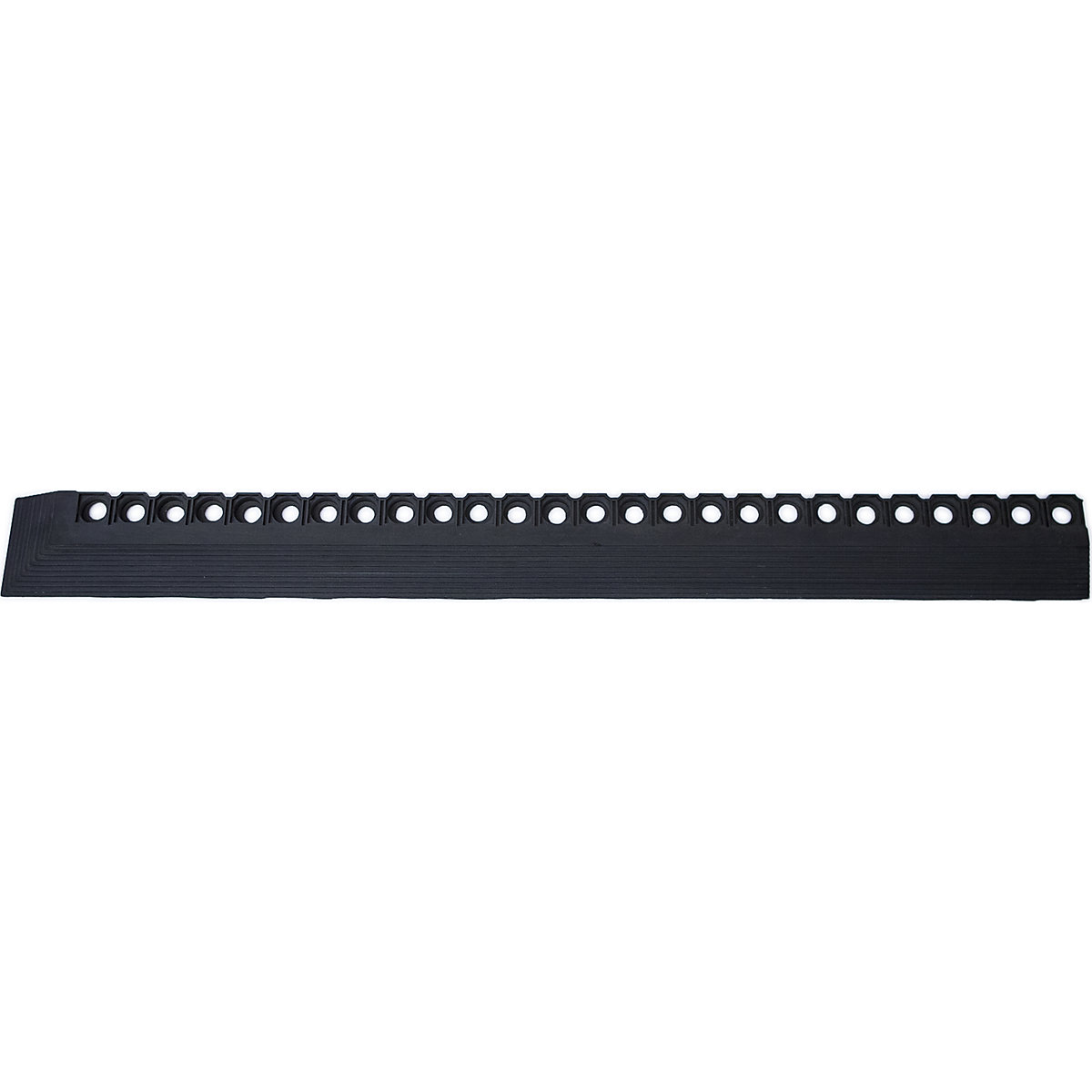 Edge rail for rubber ring matting – Miltex