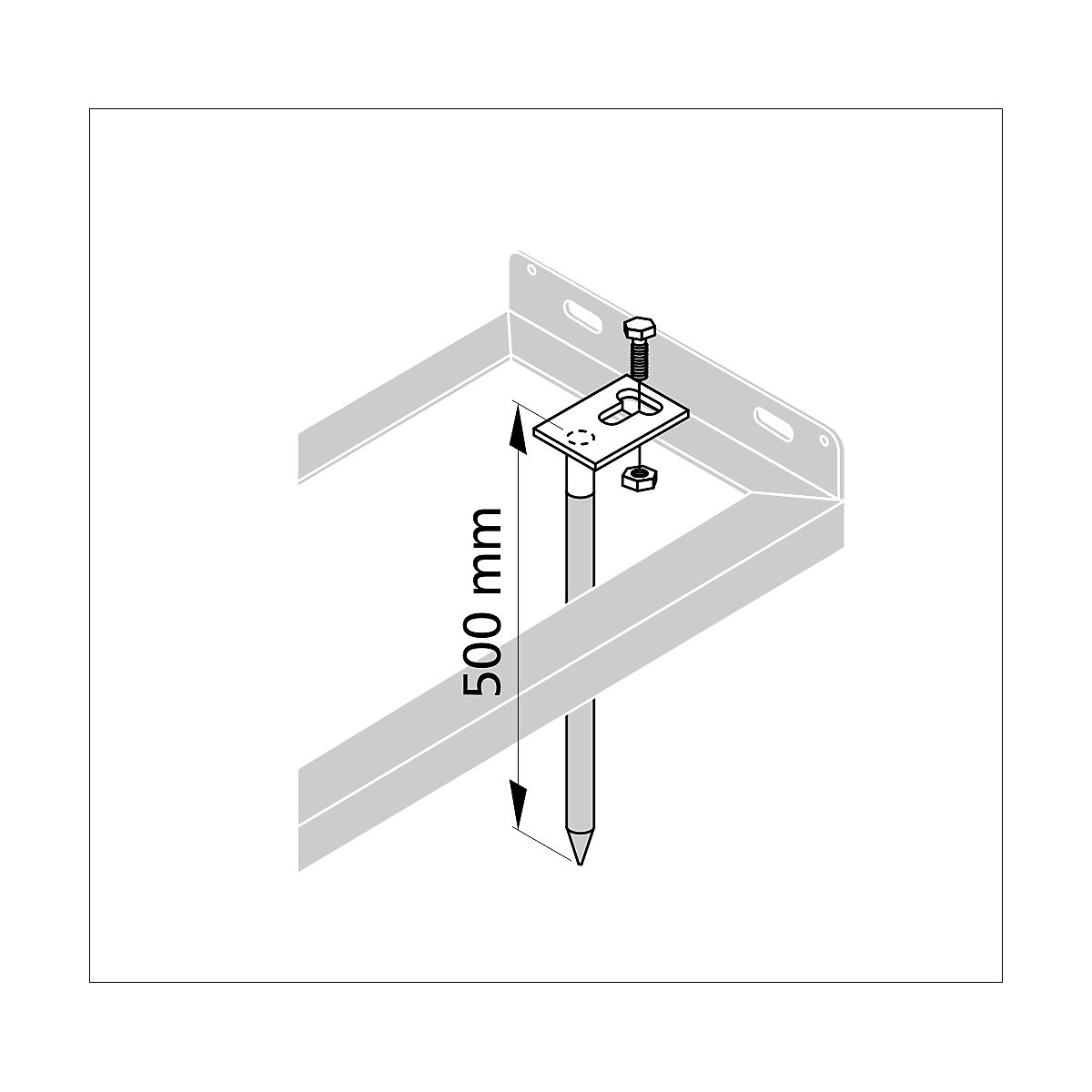 Floor anchor – WSM (Product illustration 2)-1