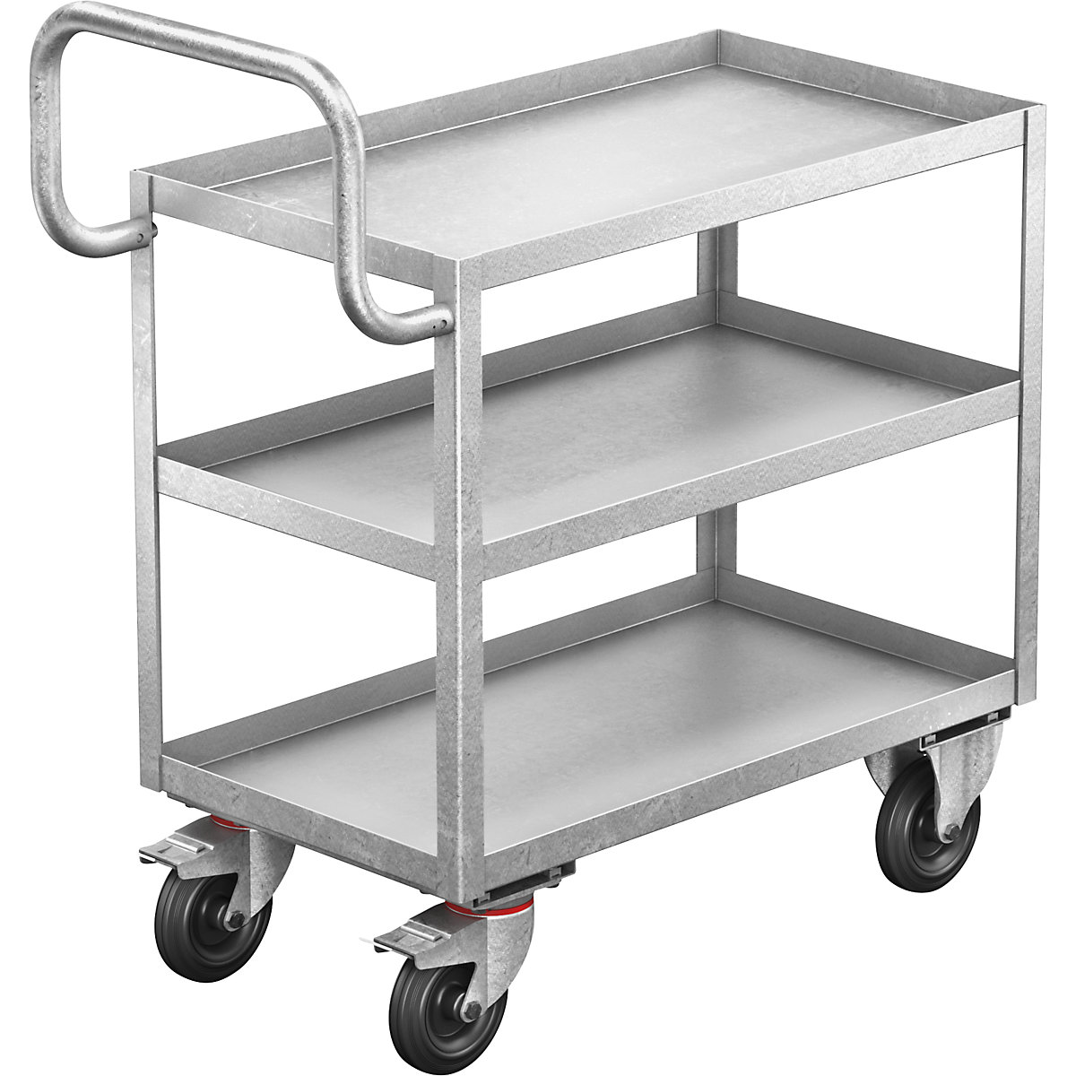 Push handle, ergonomic – eurokraft pro (Product illustration 2)-1