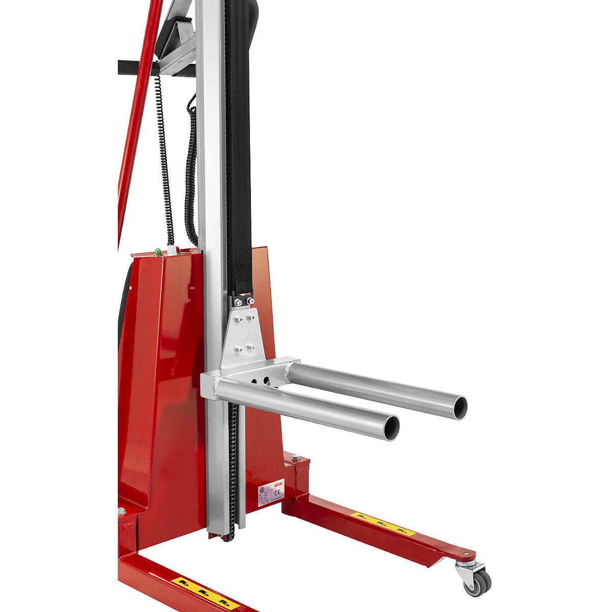 Roller fork for ECO mini-lifter