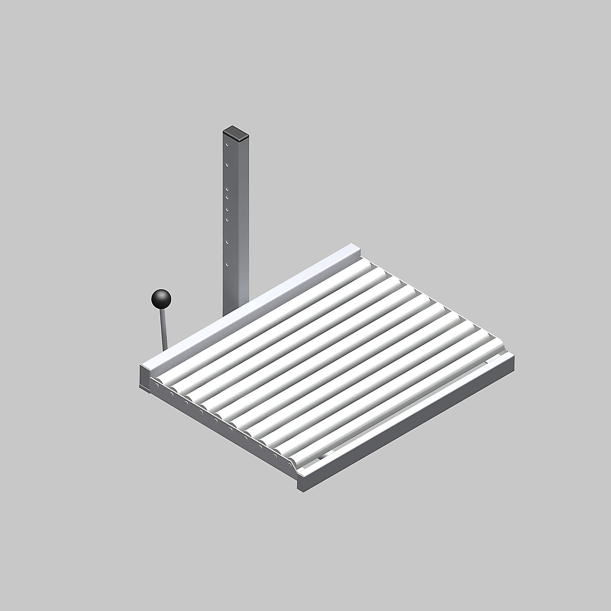 Roller platform, lengthwise