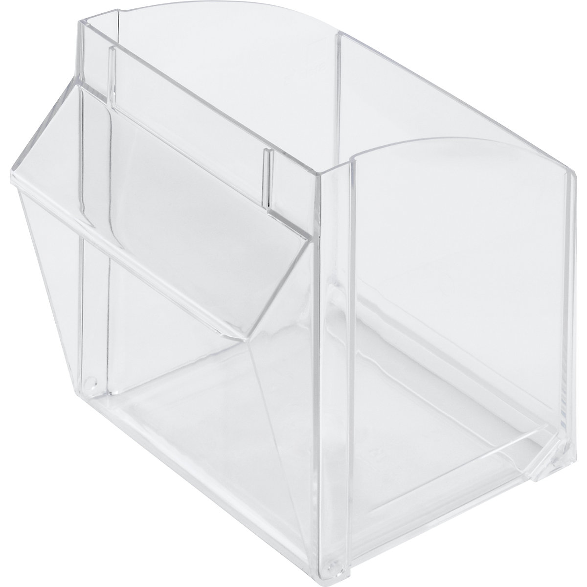 Visual storage container made of Styrolux®