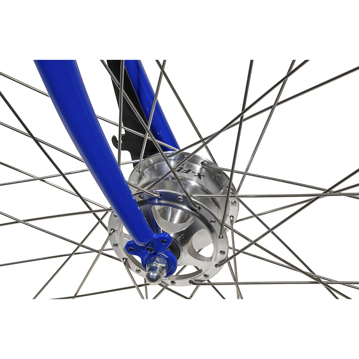 Front wheel drum brake