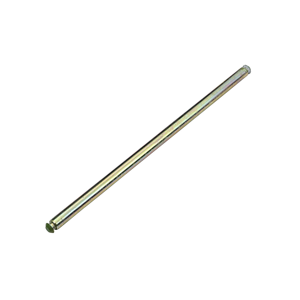 Replacement axle for waste bin