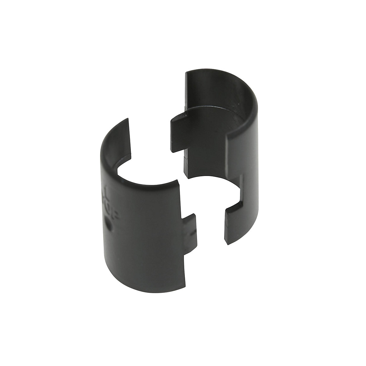 Shelf sleeve clamps for steel wire shelves