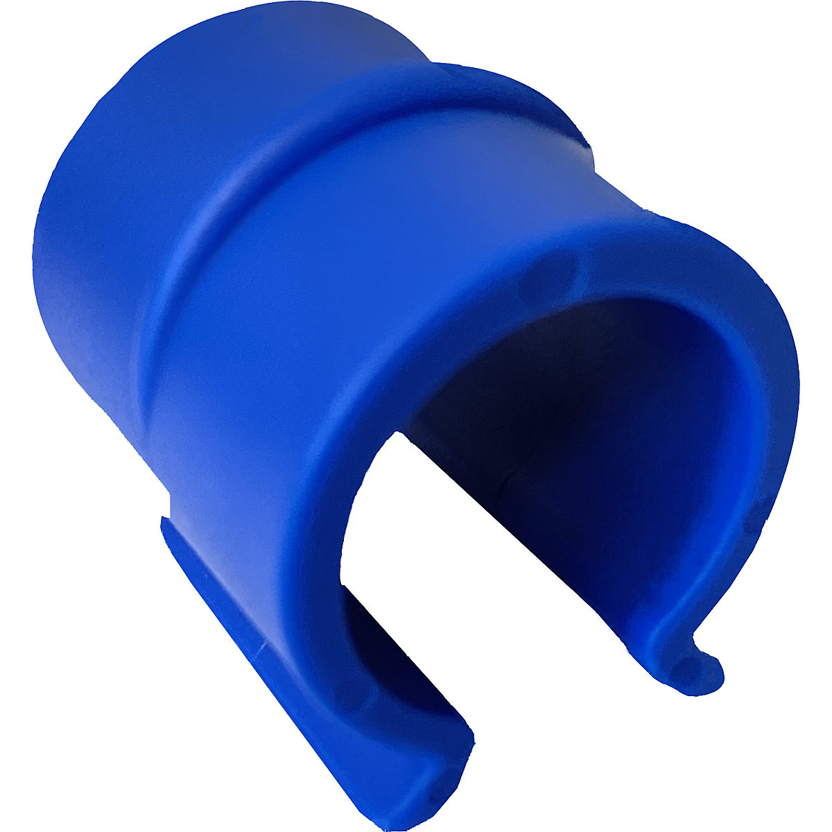 Waste sack fastening clip