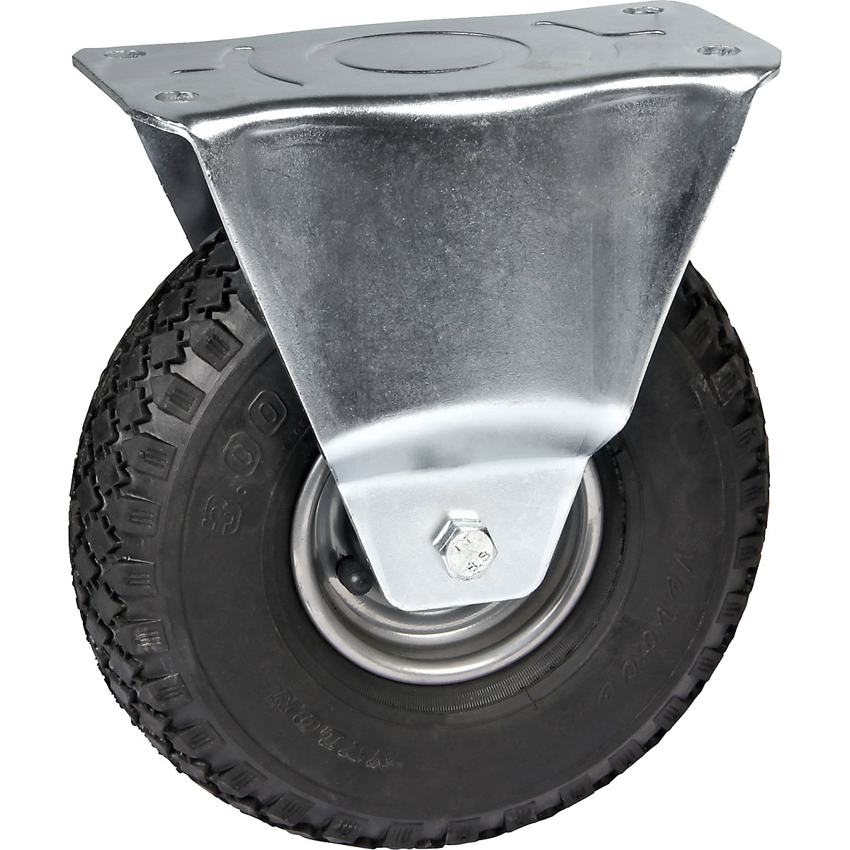 Pneumatic tyre, sheet steel rim