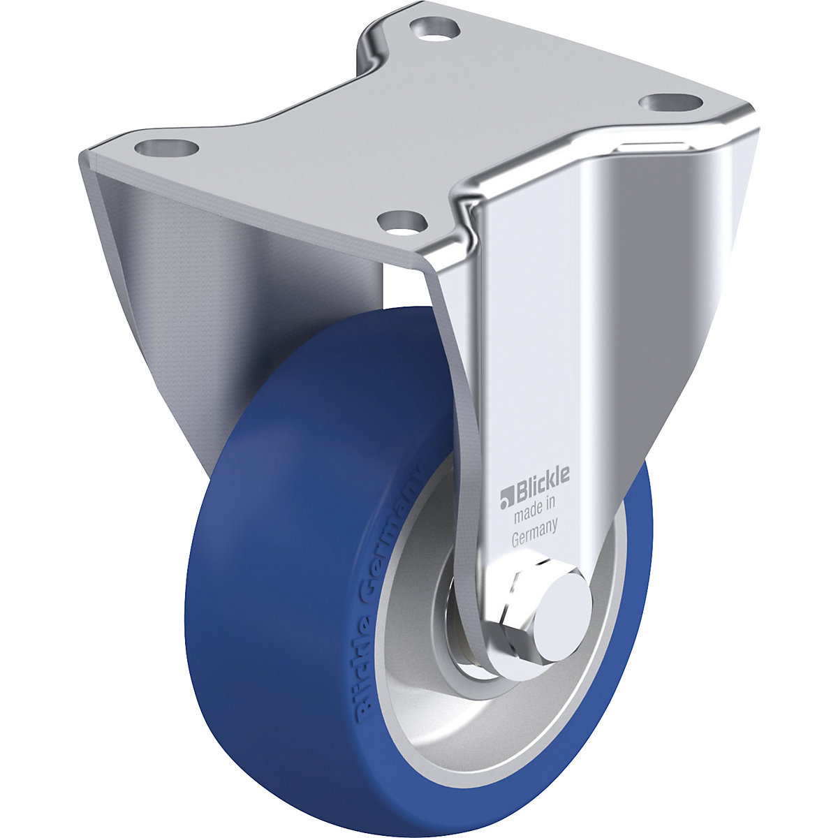 BH-ALBS fixed sheet steel castor – Blickle