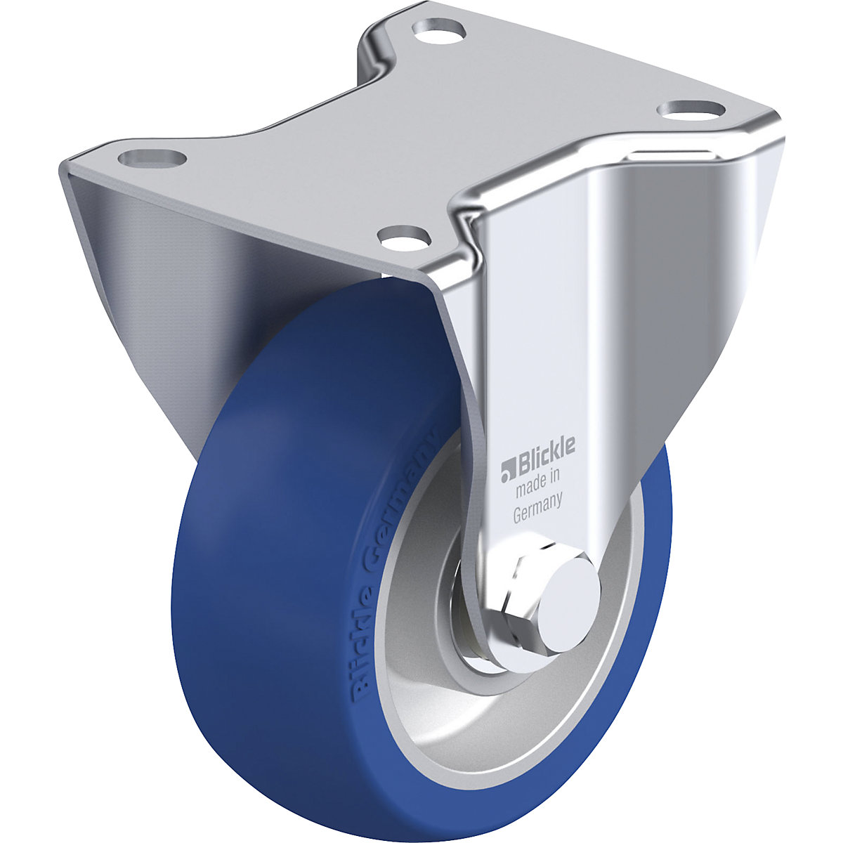 BK-ALBS fixed sheet steel castor – Blickle