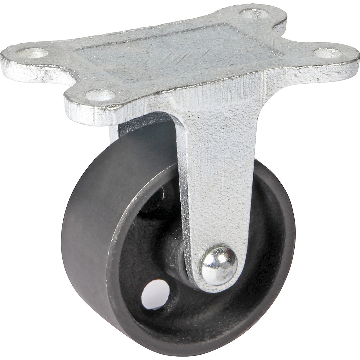 Grey cast iron wheel, annealed cast iron housing