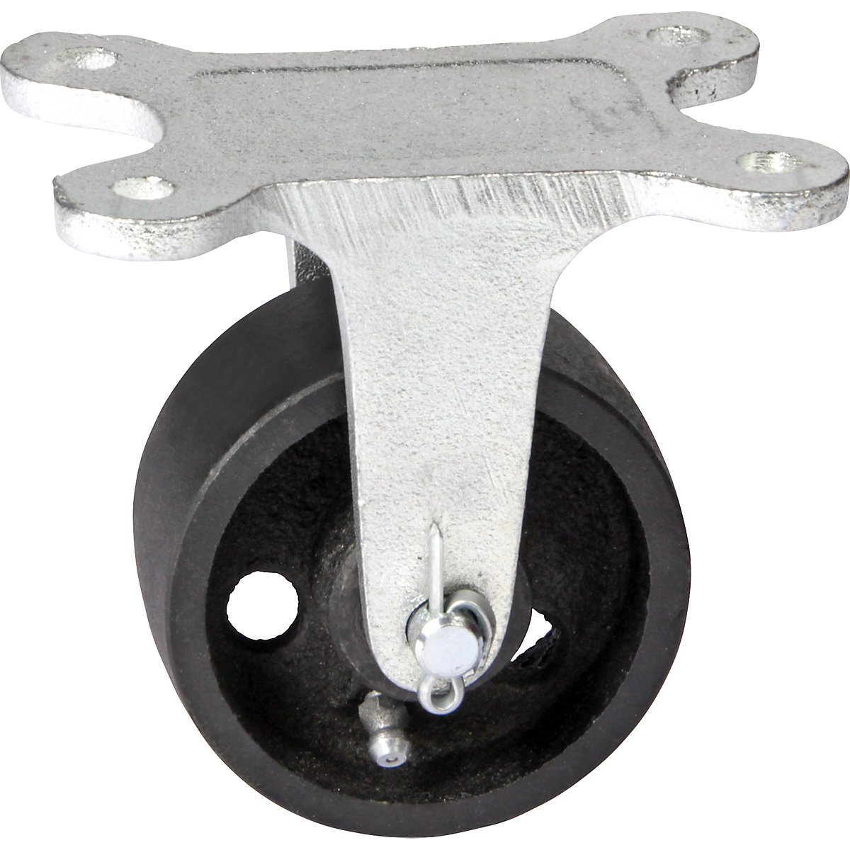 Grey cast iron wheel, annealed cast iron housing