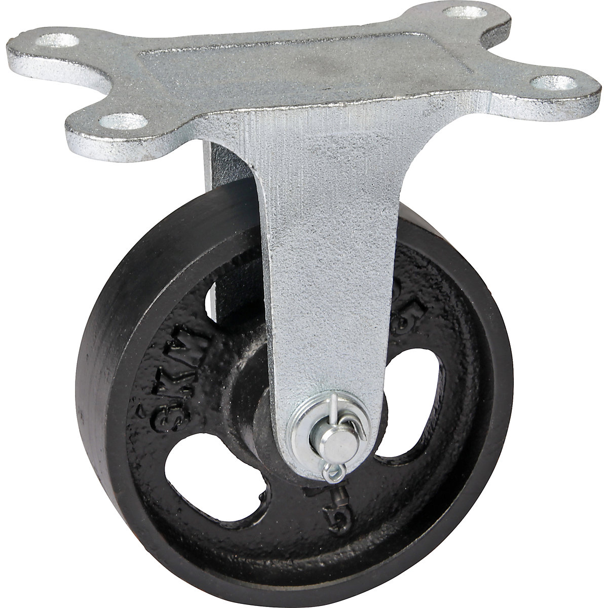Grey cast iron wheel, annealed cast iron housing