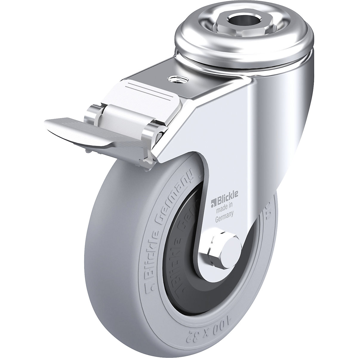 LKRA-POES-FI-SG light duty swivel castor – Blickle