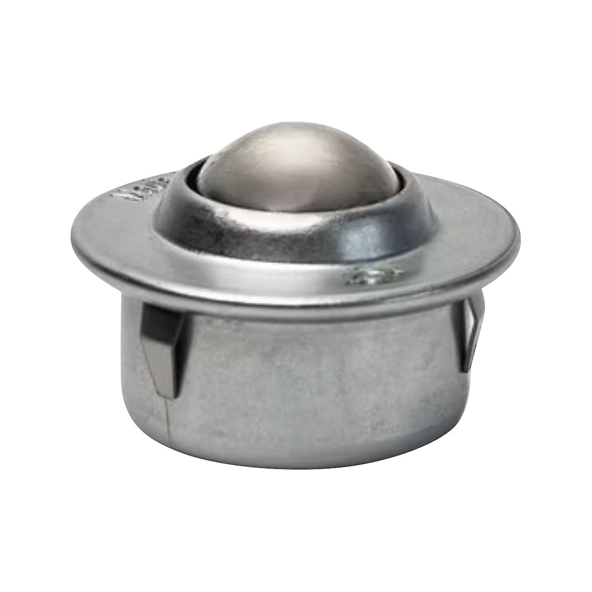 Ball unit with flange and clip - Schulz Stanztechnik