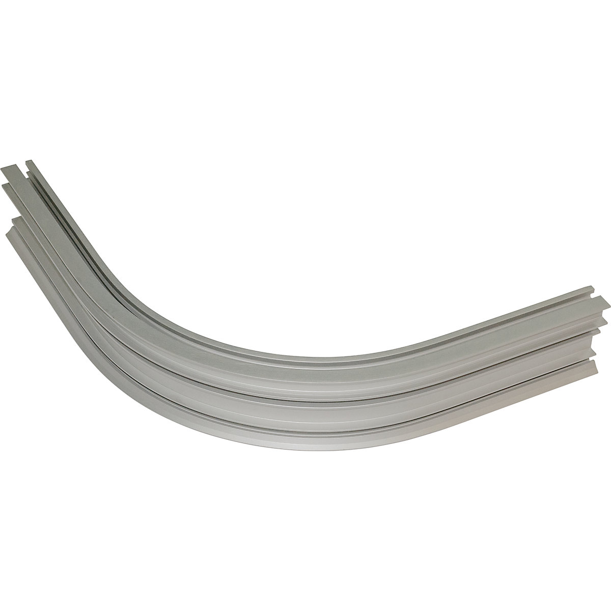 Curved overhead conveyor segment – QuickMOVE: horizontal profile ...