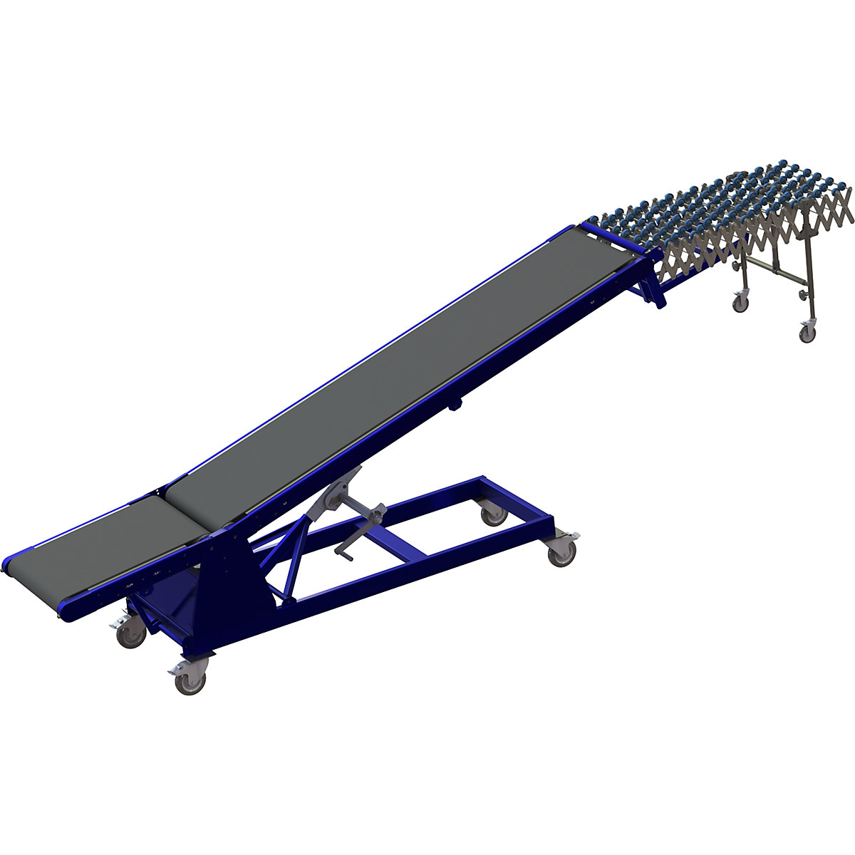 Loading and unloading conveyor