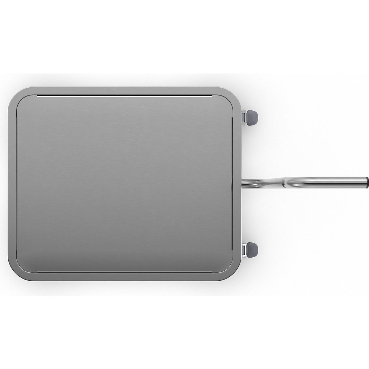 Cărucior din inox cu mâner (Imagine produs 7)-6