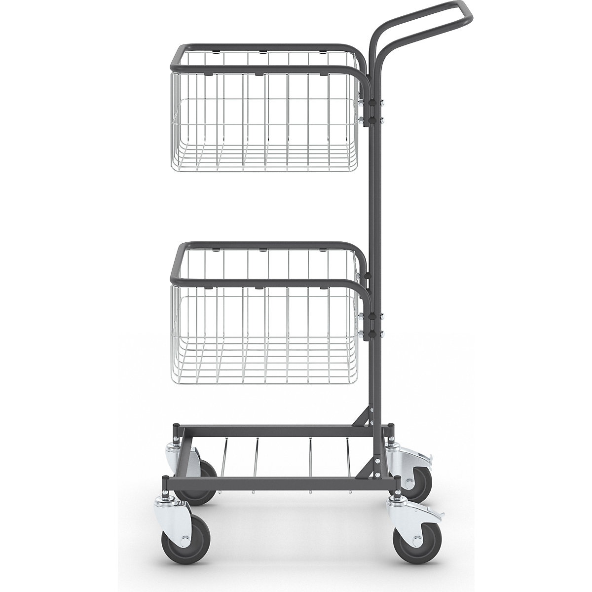 Cărucior de birou KOMPAKT – eurokraft pro (Imagine produs 6)-5