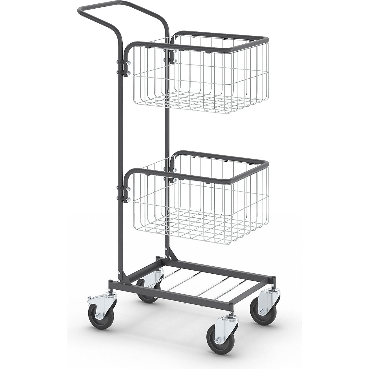Cărucior de birou KOMPAKT – eurokraft pro (Imagine produs 7)-6