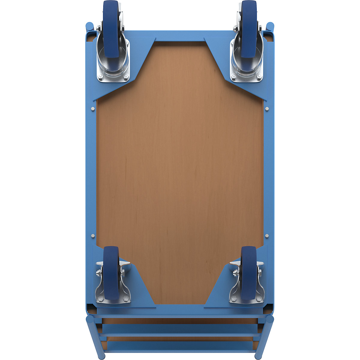 Cărucior industrial cu banc de lucru – eurokraft pro (Imagine produs 8)-7