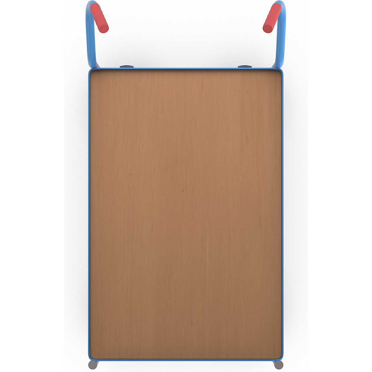 Cărucior industrial cu banc de lucru – eurokraft pro (Imagine produs 9)-8