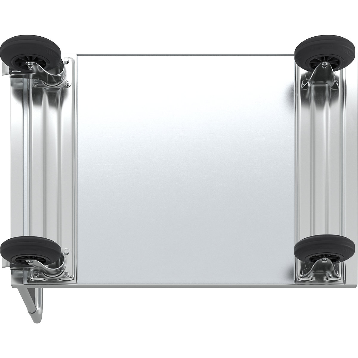 Cărucior cu platformă, capacitate portantă 500 kg – Kongamek (Imagine produs 6)-5