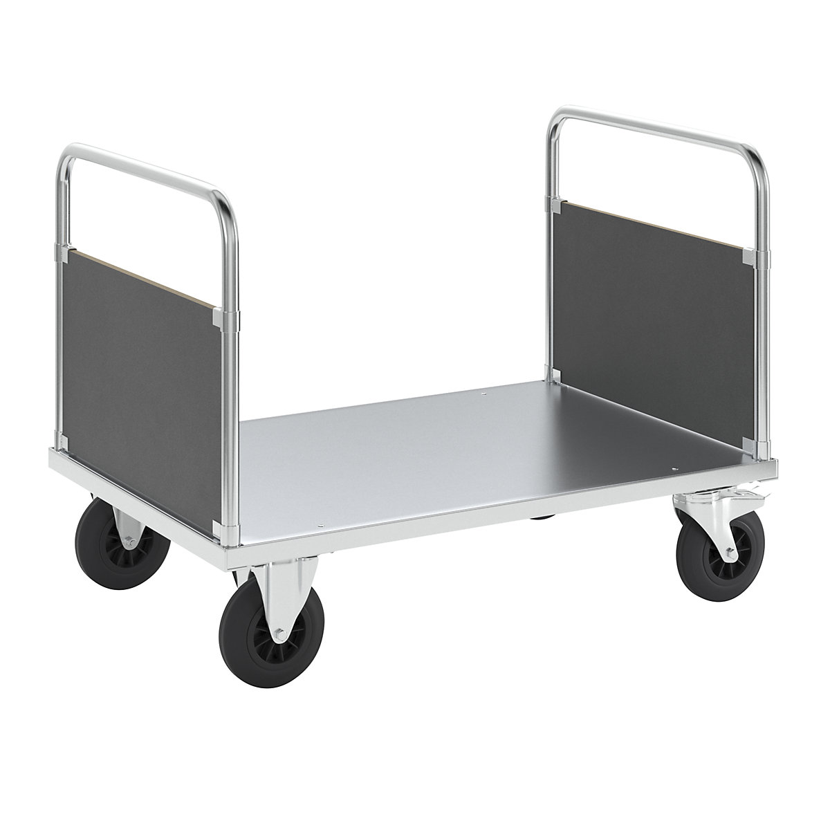 Cărucior cu platformă, capacitate portantă 500 kg – Kongamek