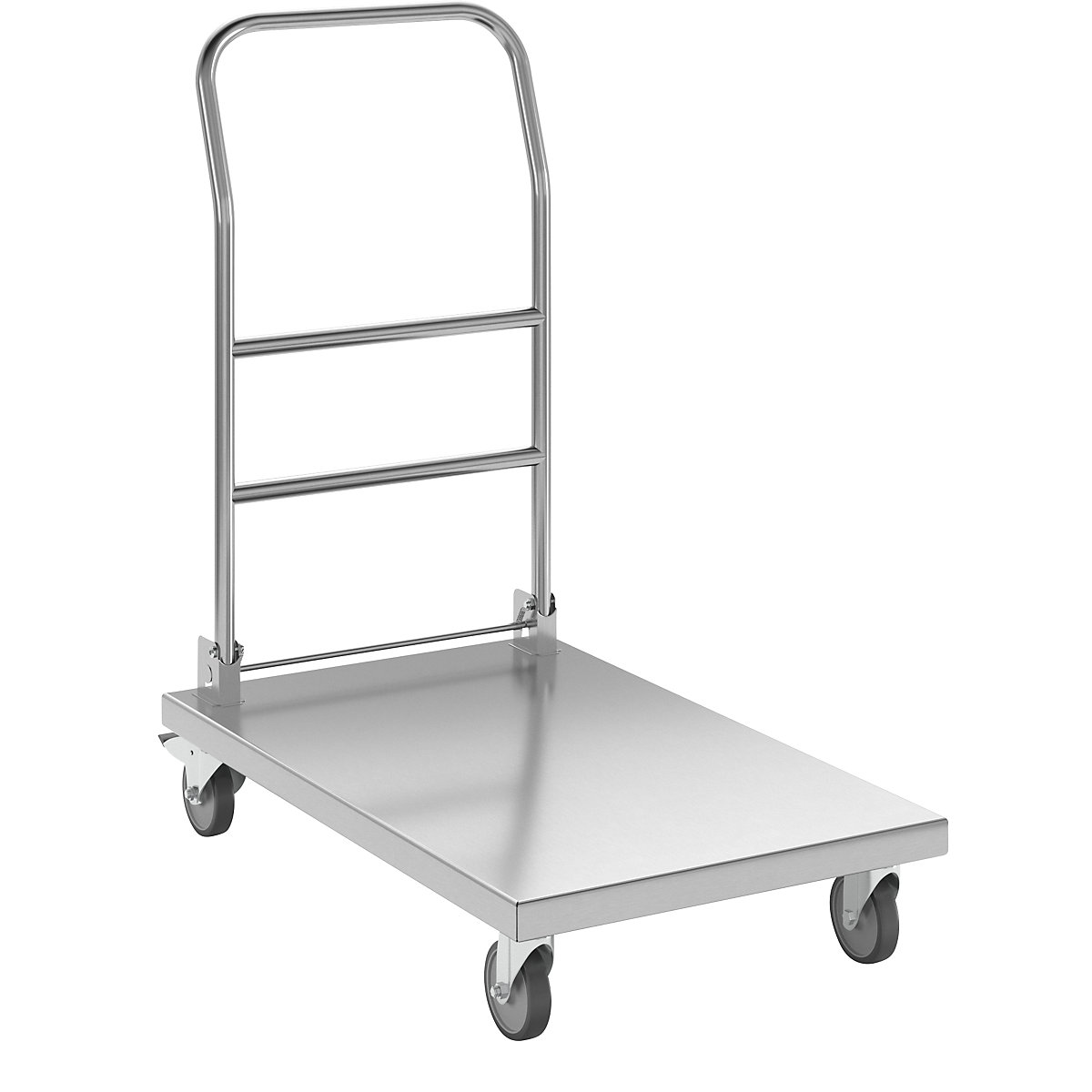 Cărucior cu platformă din inox – Kongamek (Imagine produs 3)-2