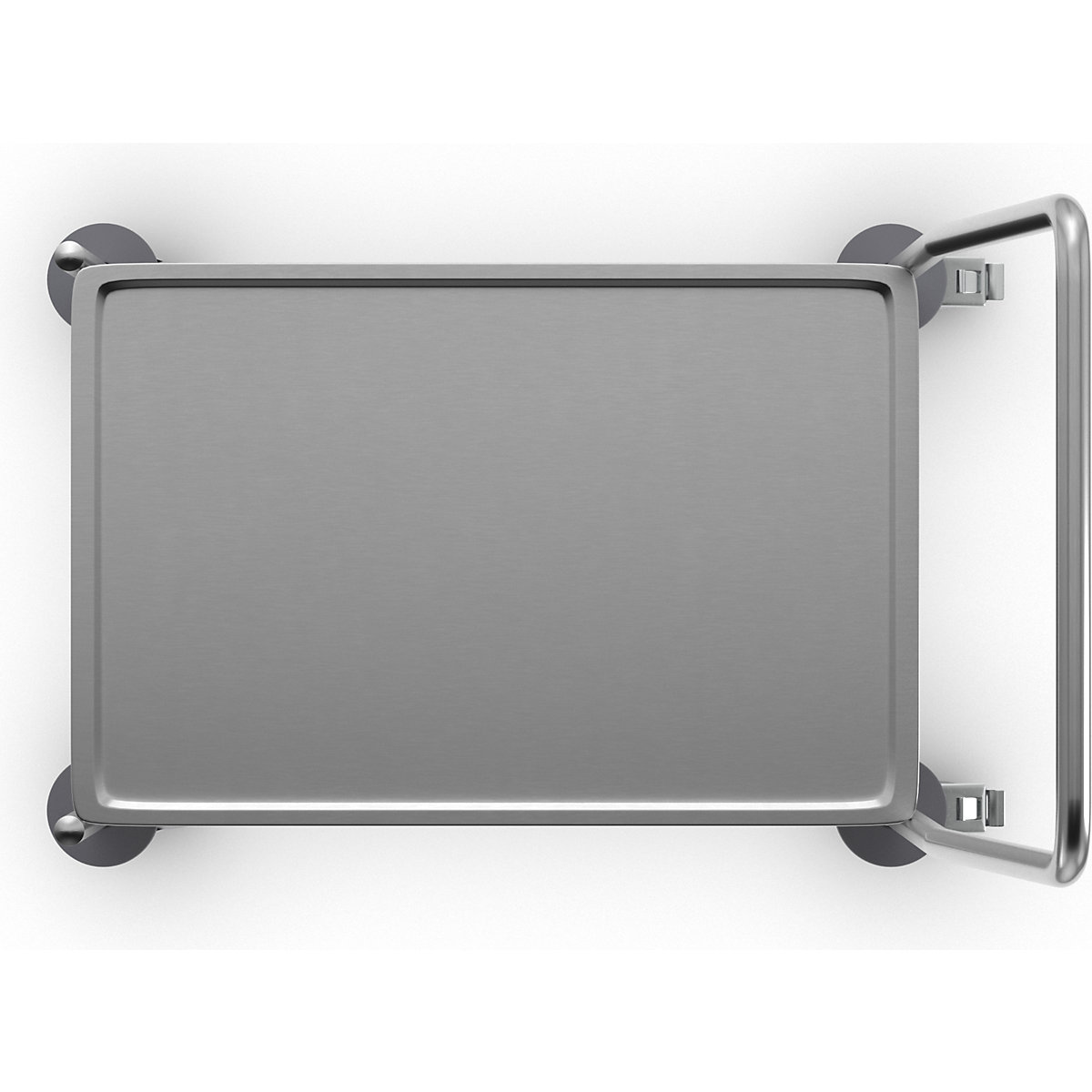 Cărucior cu platformă din inox – Kongamek (Imagine produs 7)-6