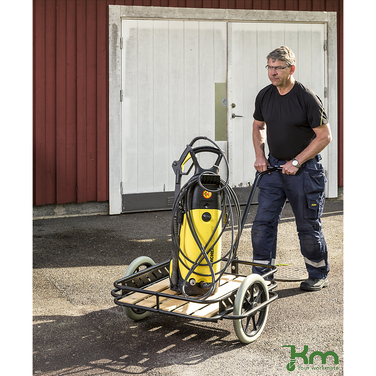 Cărucior profesional de transport manual – Kongamek (Imagine produs 7)-6