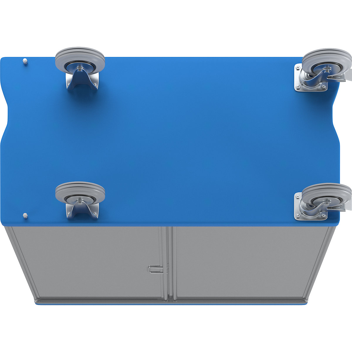 Cărucior tip dulap din aluminiu – Gmöhling (Imagine produs 5)-4