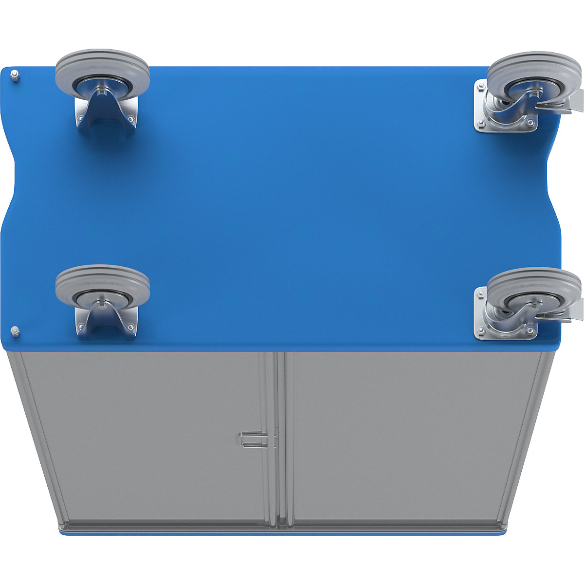Cărucior tip dulap din aluminiu – Gmöhling (Imagine produs 4)-3