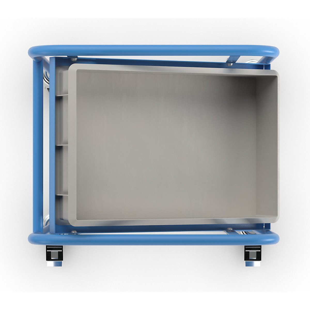 Cărucior etajat pentru cutii euro – eurokraft pro (Imagine produs 7)-6