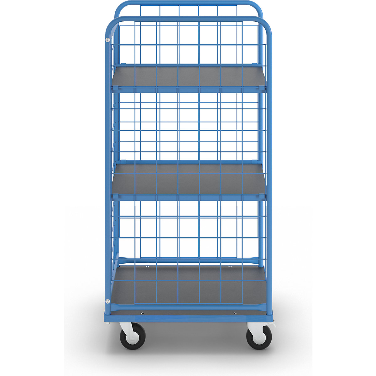 Cărucior etajat KOMPAKT – eurokraft pro (Imagine produs 4)-3